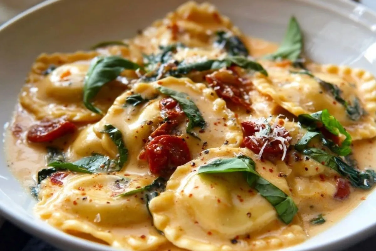 Ravioli Crémeux à la Toscane - 1