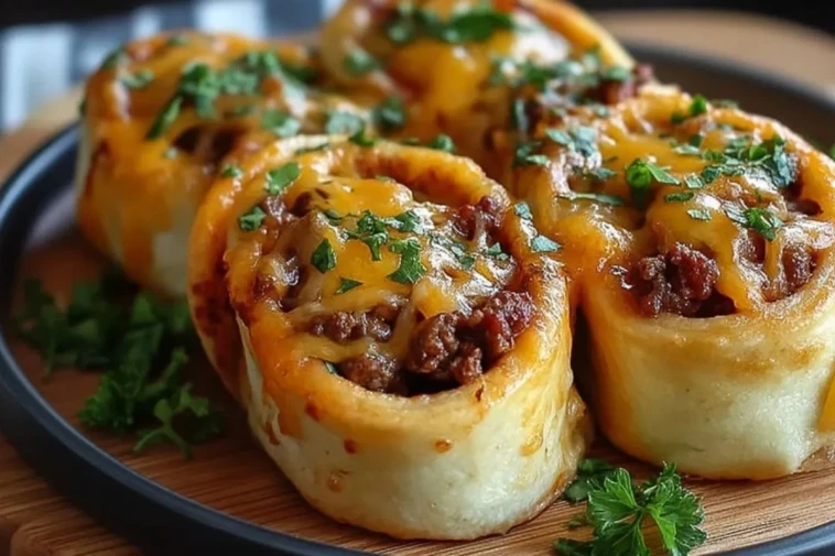 Roulés De Cheeseburger Au Beurre À LAil - 1