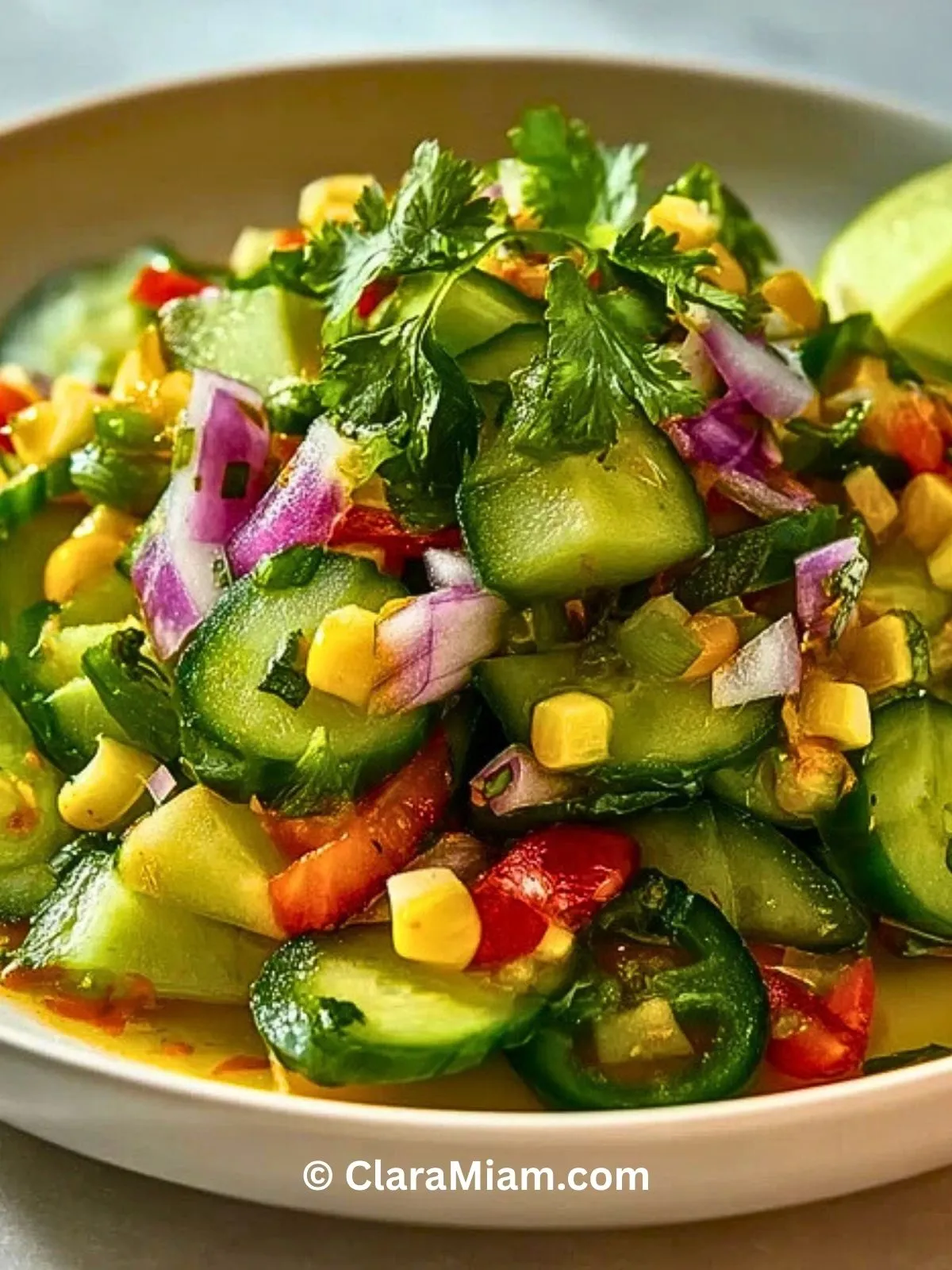 Salade De Concombre Mexicaine Épicée - 2