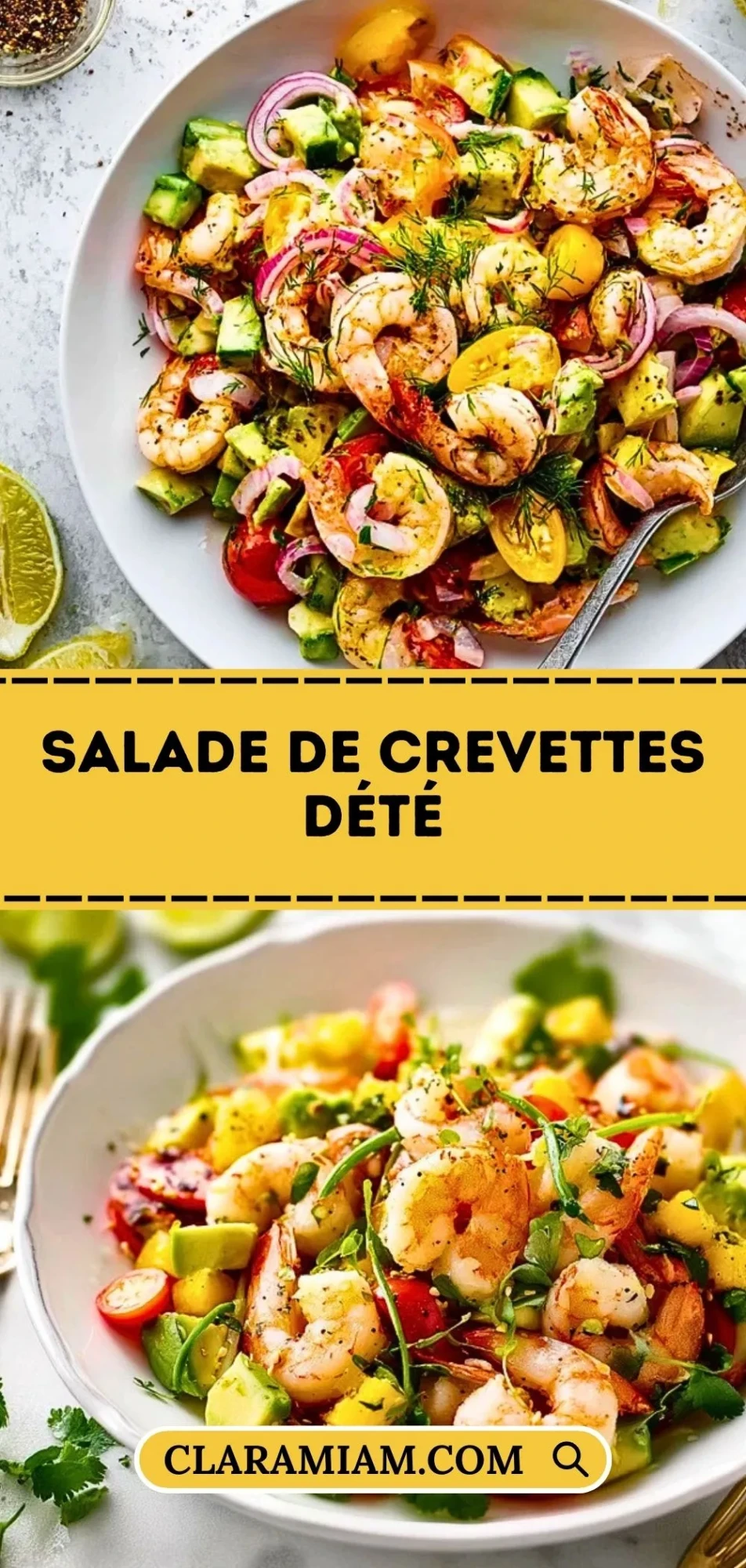 Salade De Crevettes DÉté - Pin 1