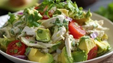 Salade De Poulet À LAvocat - 1