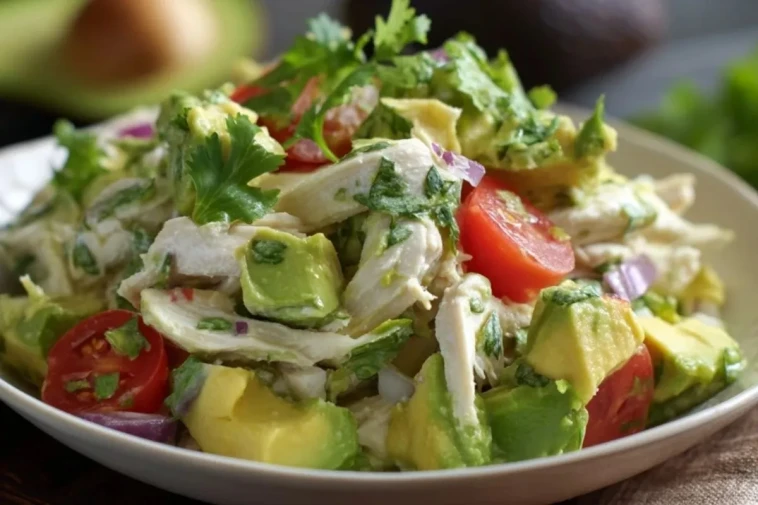 Salade De Poulet À LAvocat - 1