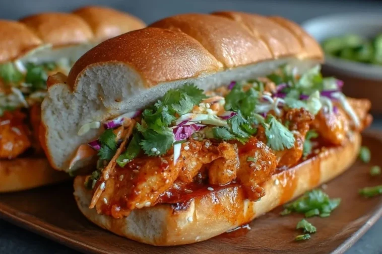 Sandwich Au Poulet Bang Bang Épicé - 1