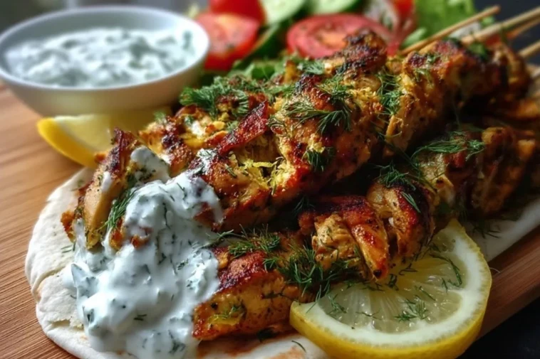 Shawarma de poulet avec sauce au yaourt - 1