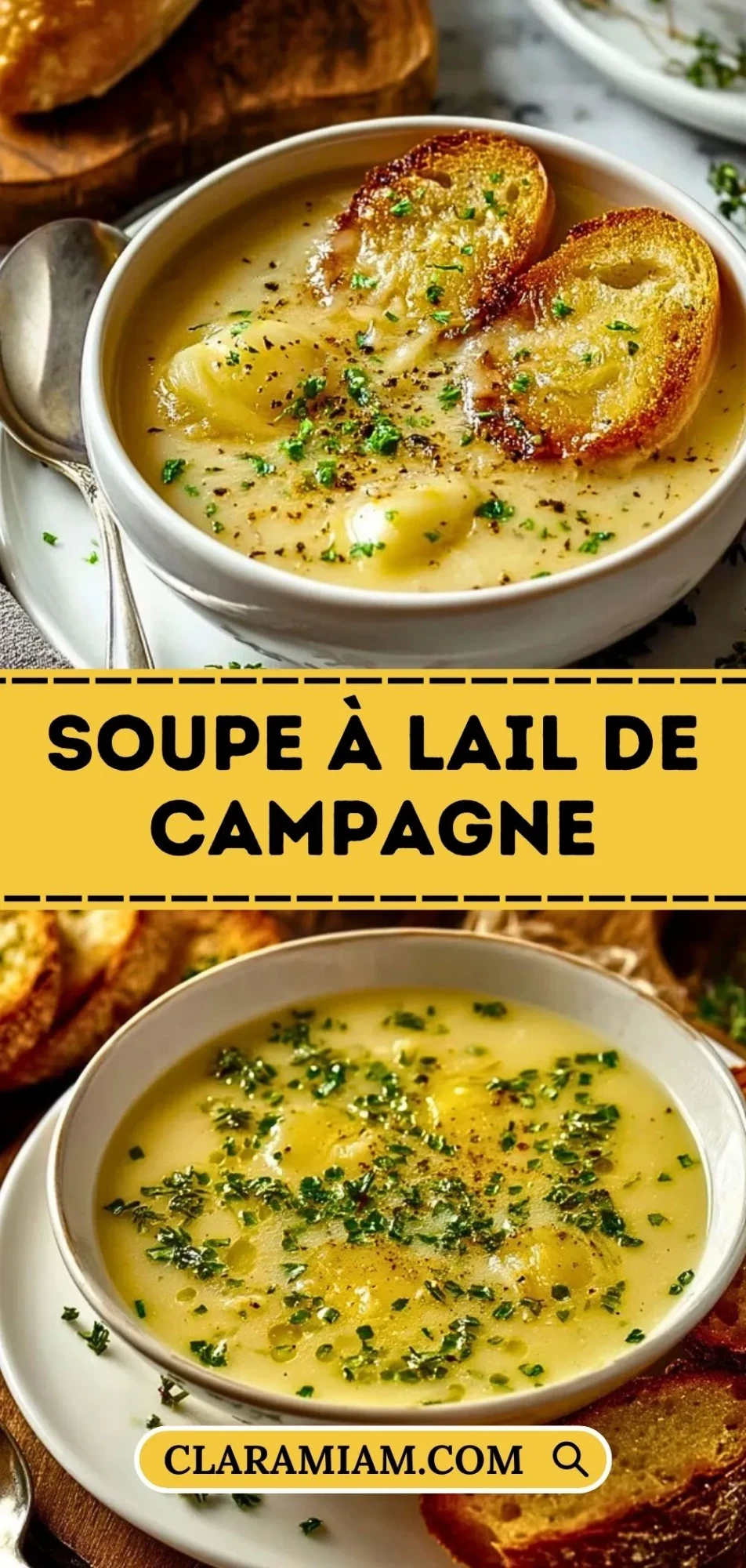 Soupe à Lail de Campagne - Pin 1