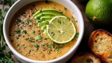 Soupe Ail Mexicaine Savoureuse - 1