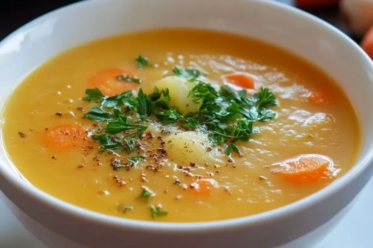 Soupe Crémeuse aux Pommes de Terre et Carottes - 1