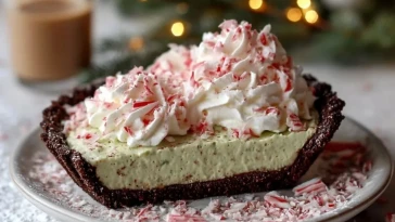Tarte à la Menthe Pour Noël - 1