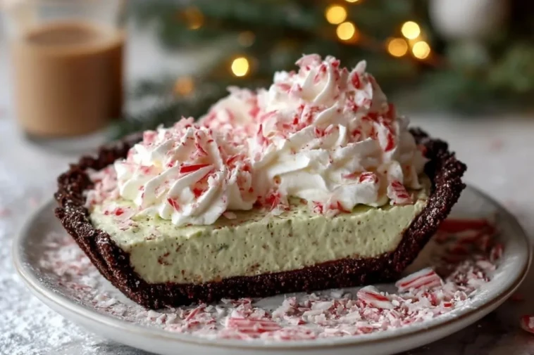 Tarte à la Menthe Pour Noël - 1