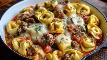 Tortellinis Au Fromage Avec Sauce Provolone Riche - 1 (1)