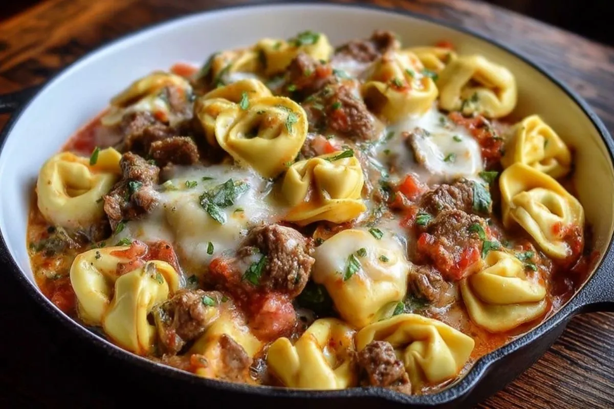 Tortellinis Au Fromage Avec Sauce Provolone Riche - 1 (1)