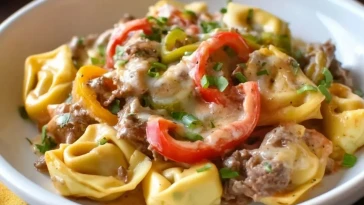 Tortellinis Au Fromage Et Steak Haché - 1