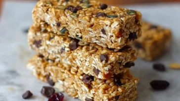 Barres De Granola Maison Saines