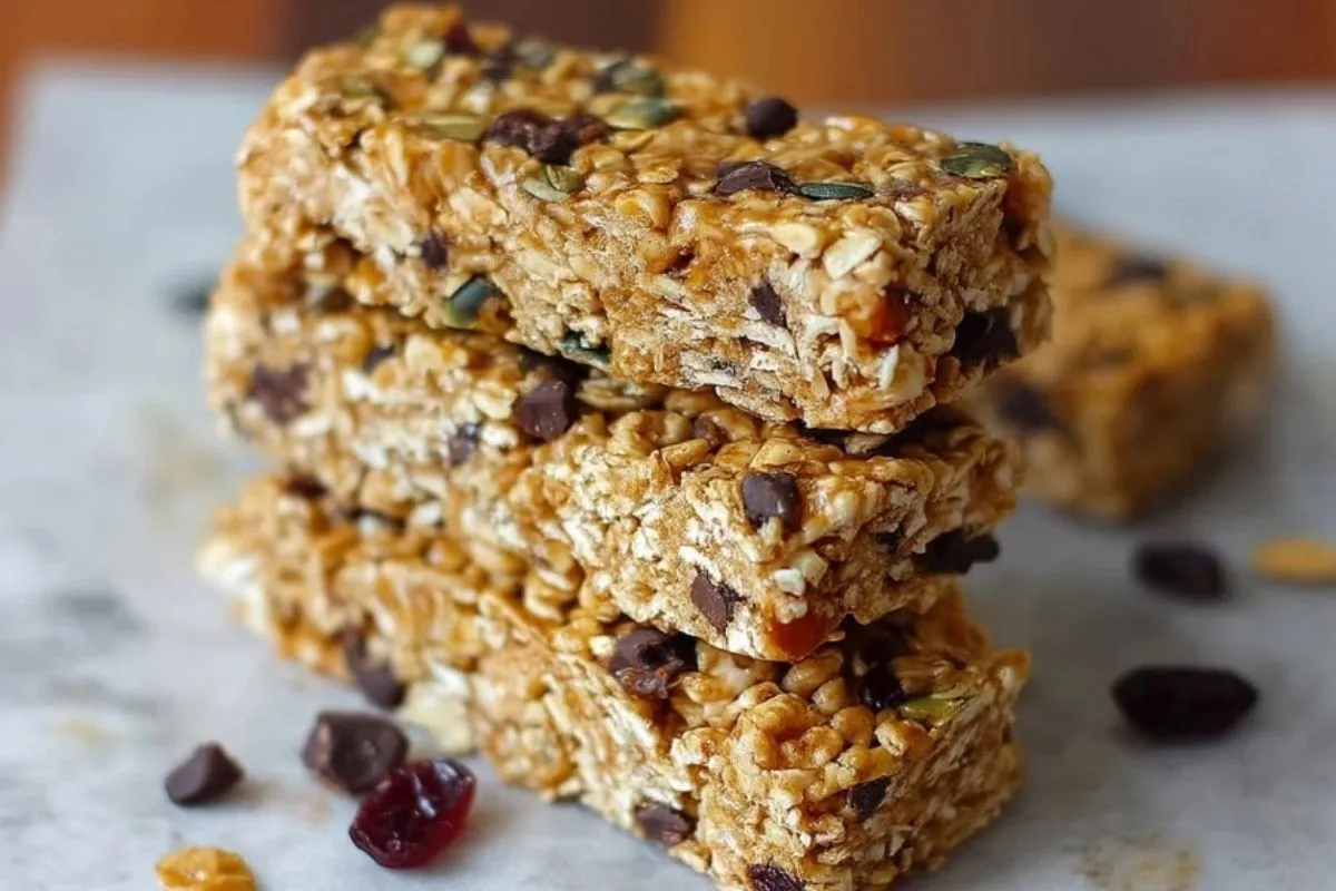 Barres De Granola Maison Saines