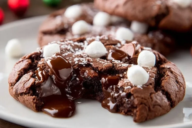 Biscuits Au Chocolat Chaud Pour Noël