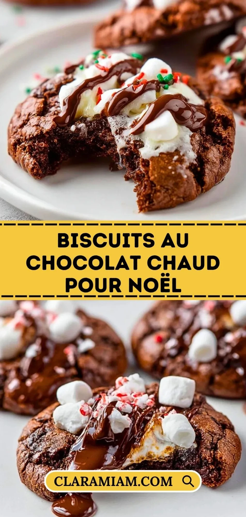 Biscuits Au Chocolat Chaud Pour Noël