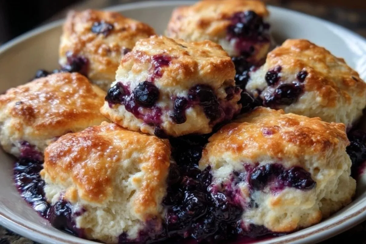 Biscuits Aux Myrtilles Fondants