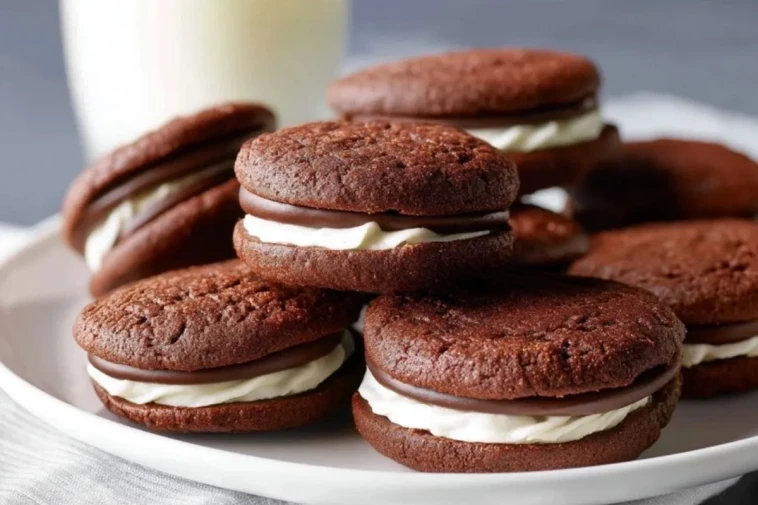 Biscuits Sandwich au Chocolat