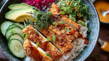 Bols Katsu Japonais Croustillants