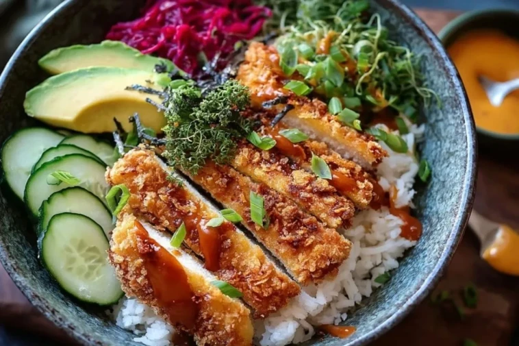 Bols Katsu Japonais Croustillants