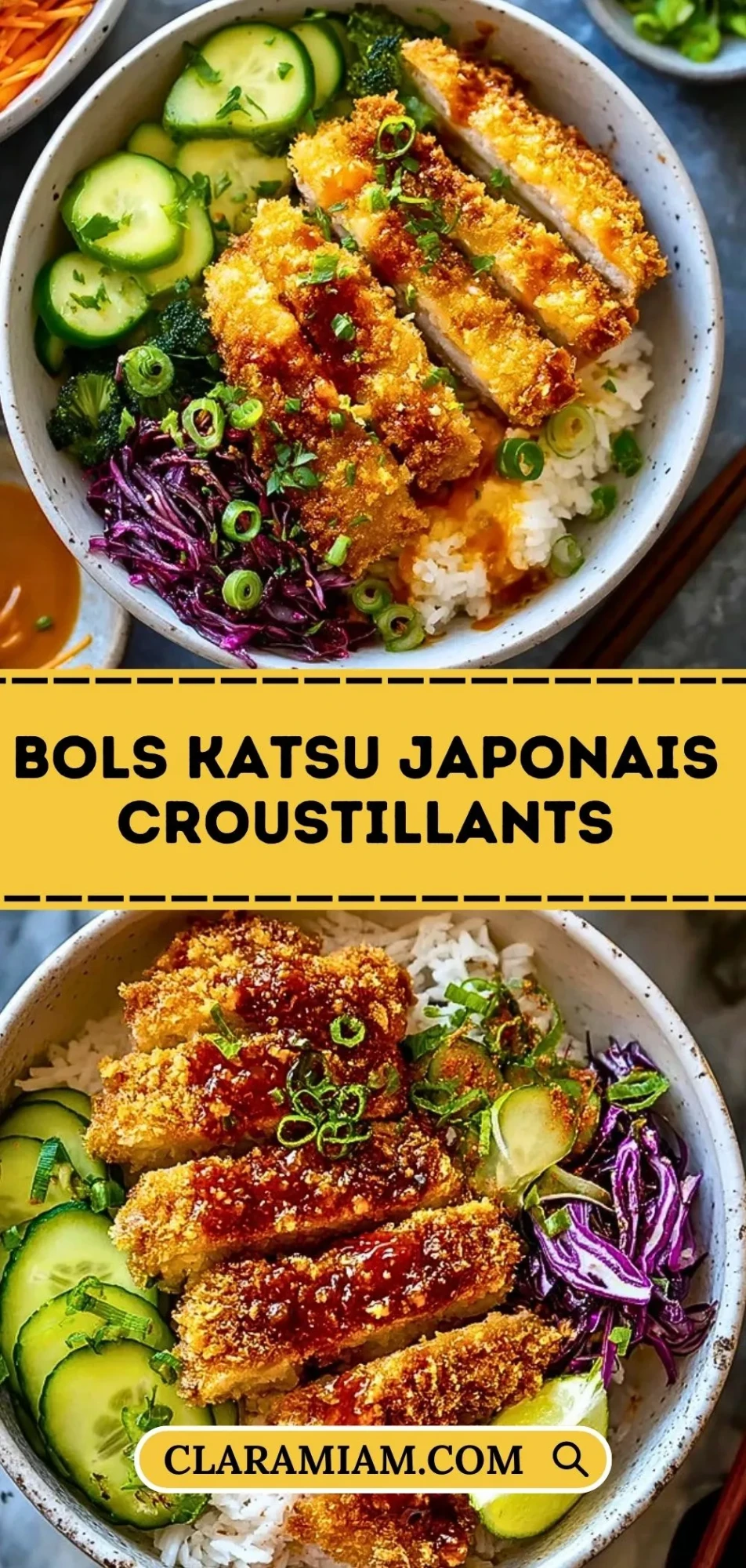 Bols Katsu Japonais Croustillants - Pin 1