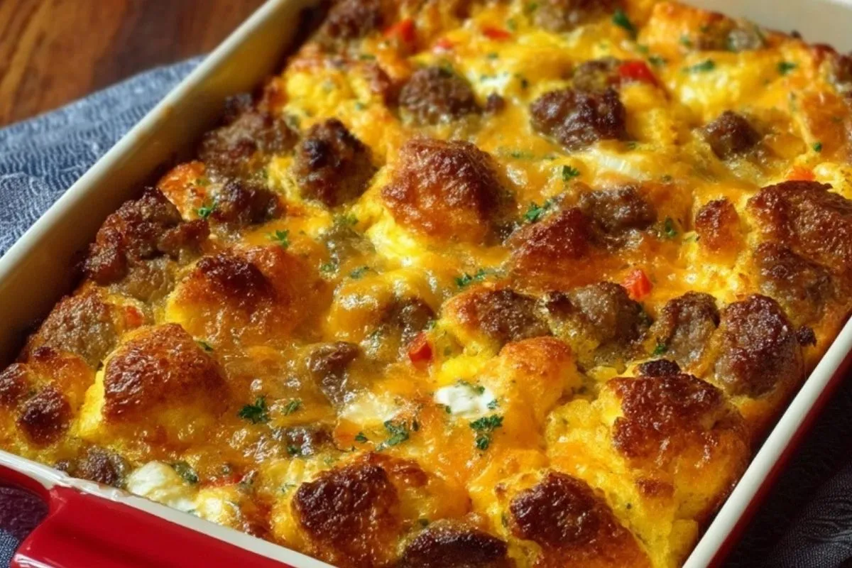 Brioche Aux Saucisses Et Œufs - 1