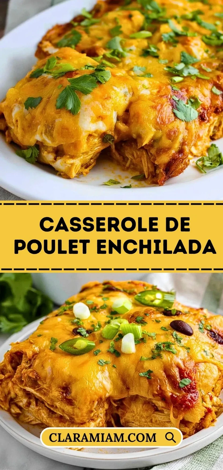 Casserole De Poulet Enchilada - Pin 1