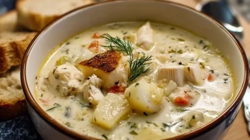 Chaudrée Crémeuse de Poisson