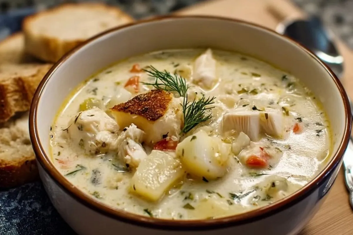 Chaudrée Crémeuse de Poisson