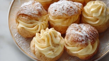 Choux À La Crème Au Lait De Poule