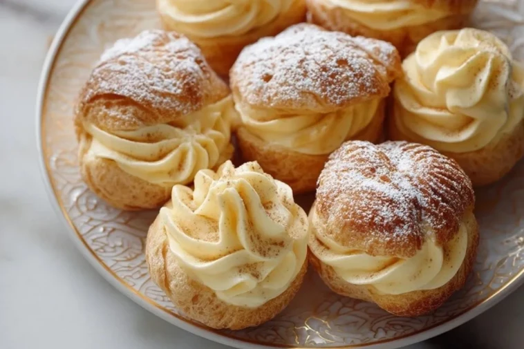 Choux À La Crème Au Lait De Poule