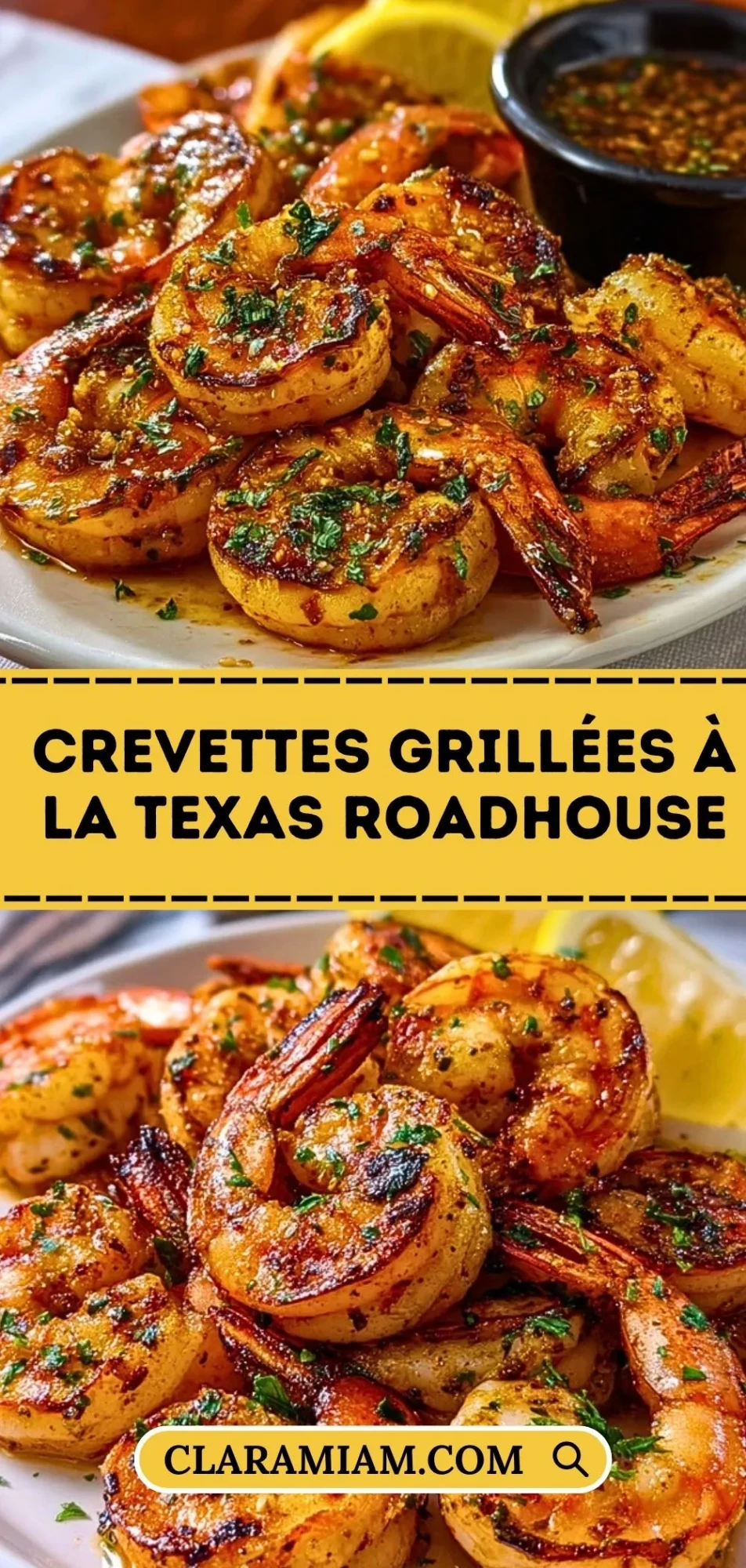 Crevettes Grillées à la Texas Roadhouse - Pin 1