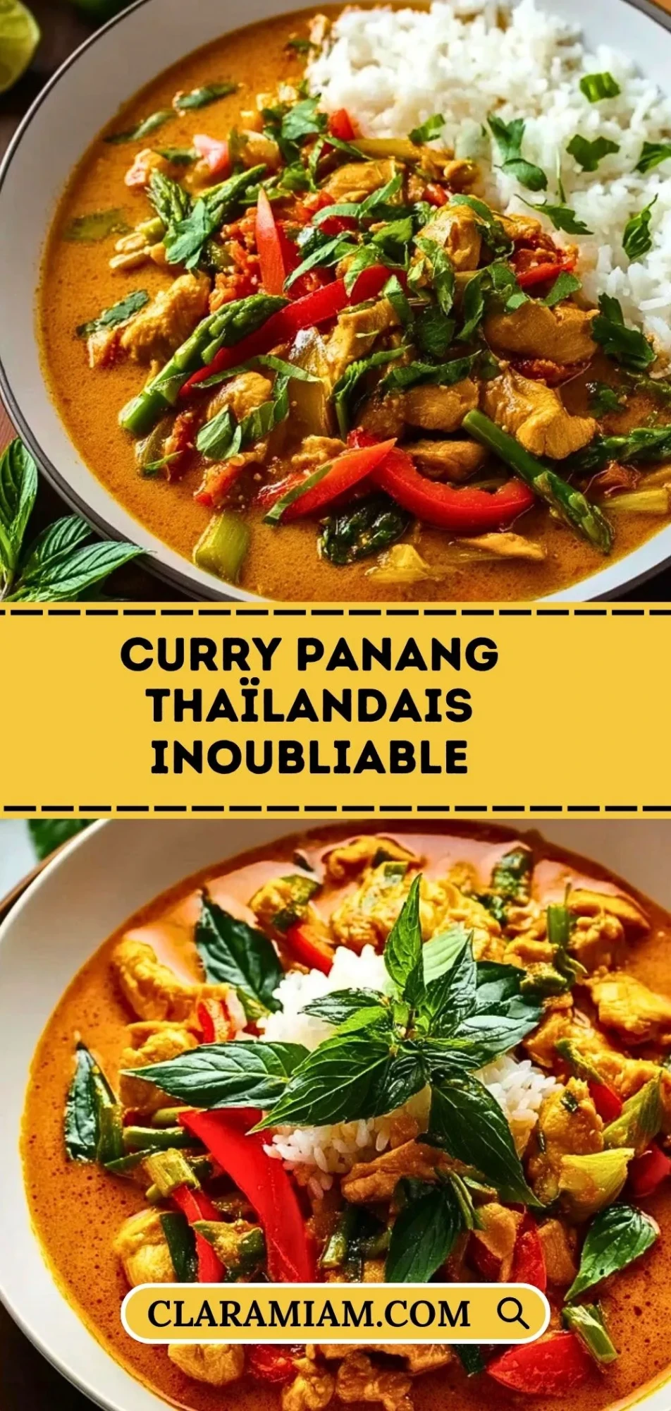 Curry Panang Thaïlandais Inoubliable - Pin 1