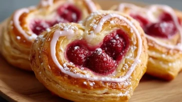 Danishes Cœurs Framboise