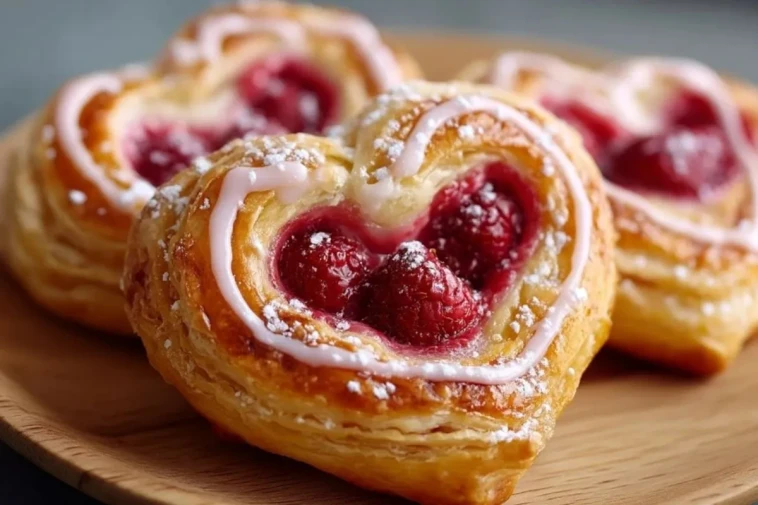 Danishes Cœurs Framboise