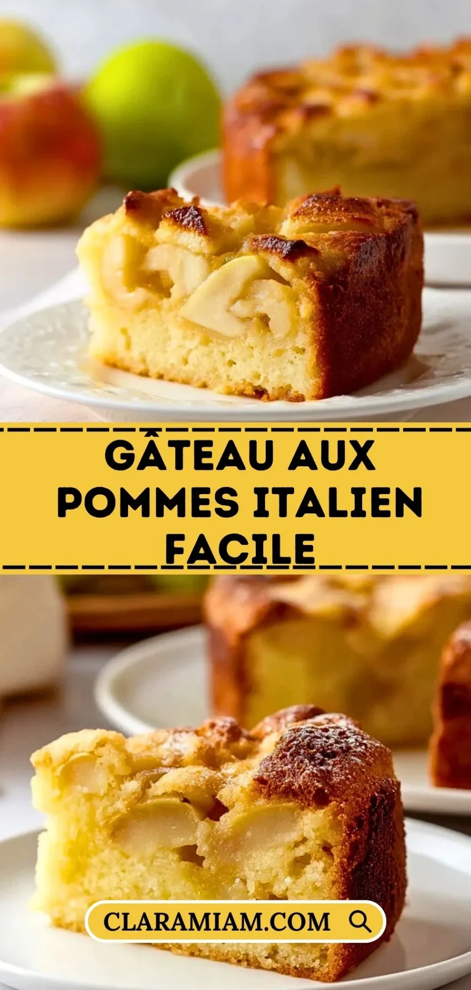 Gâteau Aux Pommes Italien Facile