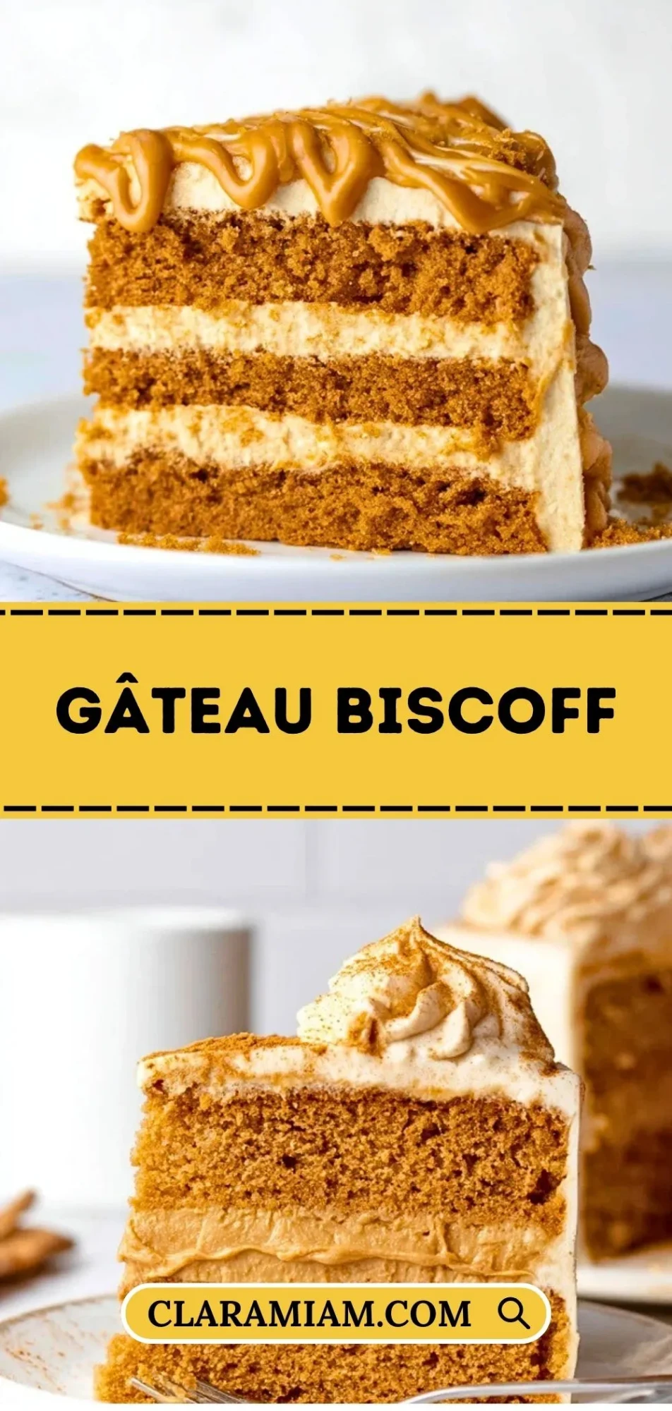 Gâteau Biscoff - Pin 1