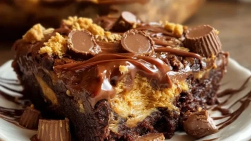 Gâteau Chocolat Cacahuète