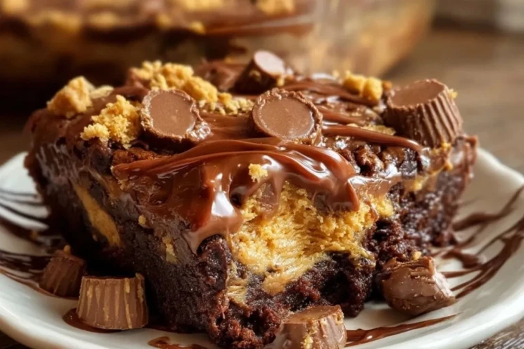 Gâteau Chocolat Cacahuète