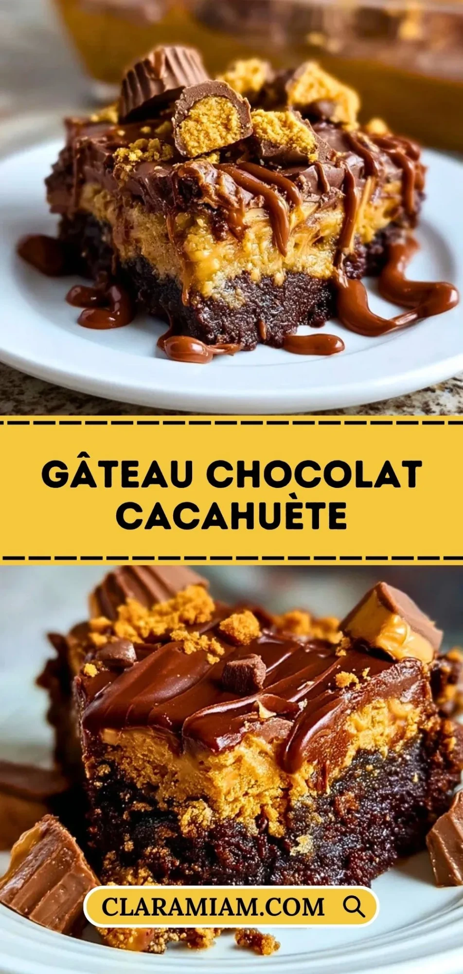 Gâteau Chocolat Cacahuète