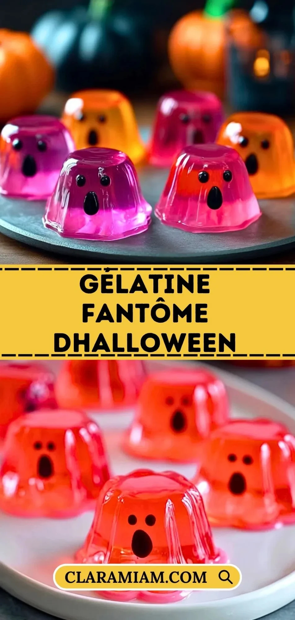 Gélatine Fantôme dHalloween - Pin 1