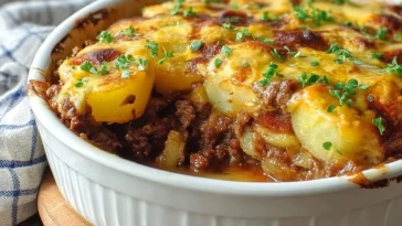 Gratin De Bœuf Et Pommes De Terre