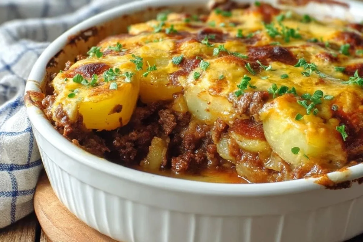 Gratin De Bœuf Et Pommes De Terre