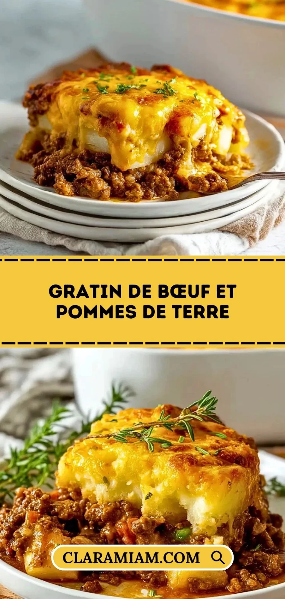 Gratin De Bœuf Et Pommes De Terre