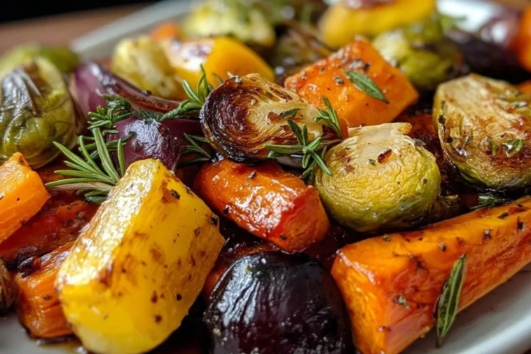 Légumes Rôtis au Sirop dÉrable pour Thanksgiving