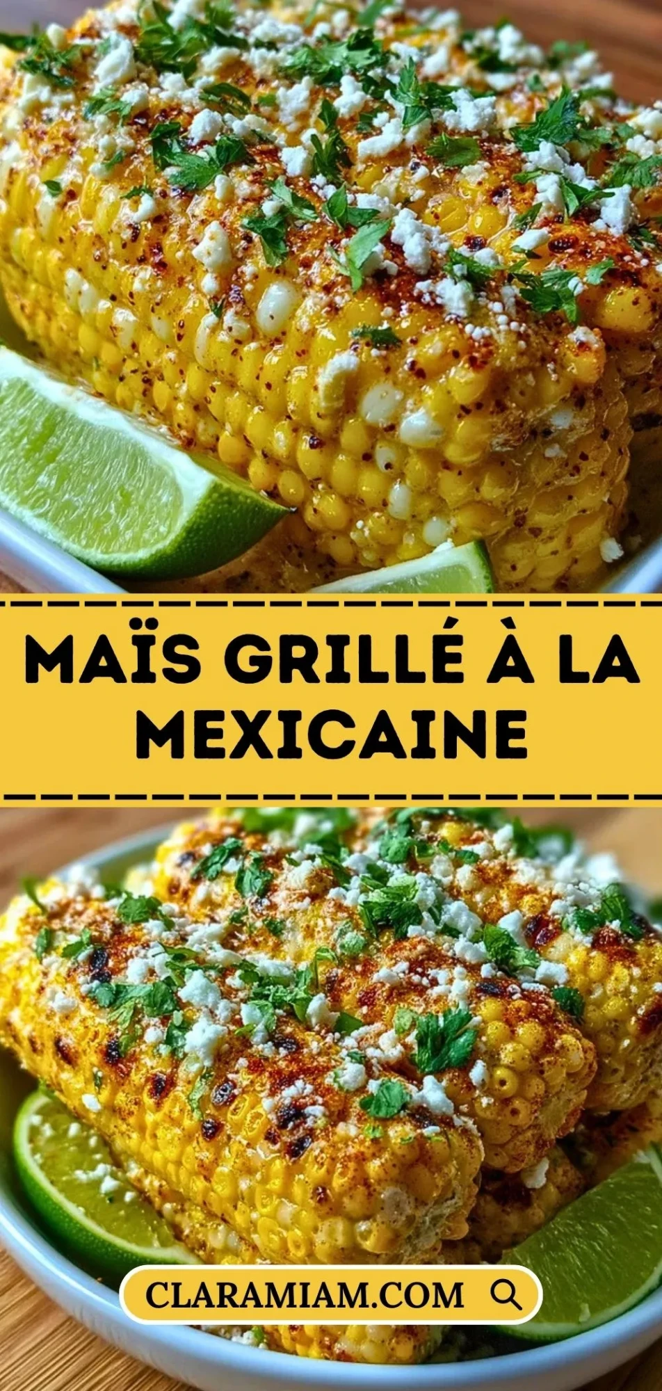 Maïs Grillé à la Mexicaine - Pin 1