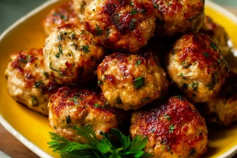 Meatballs de Dinde au Four