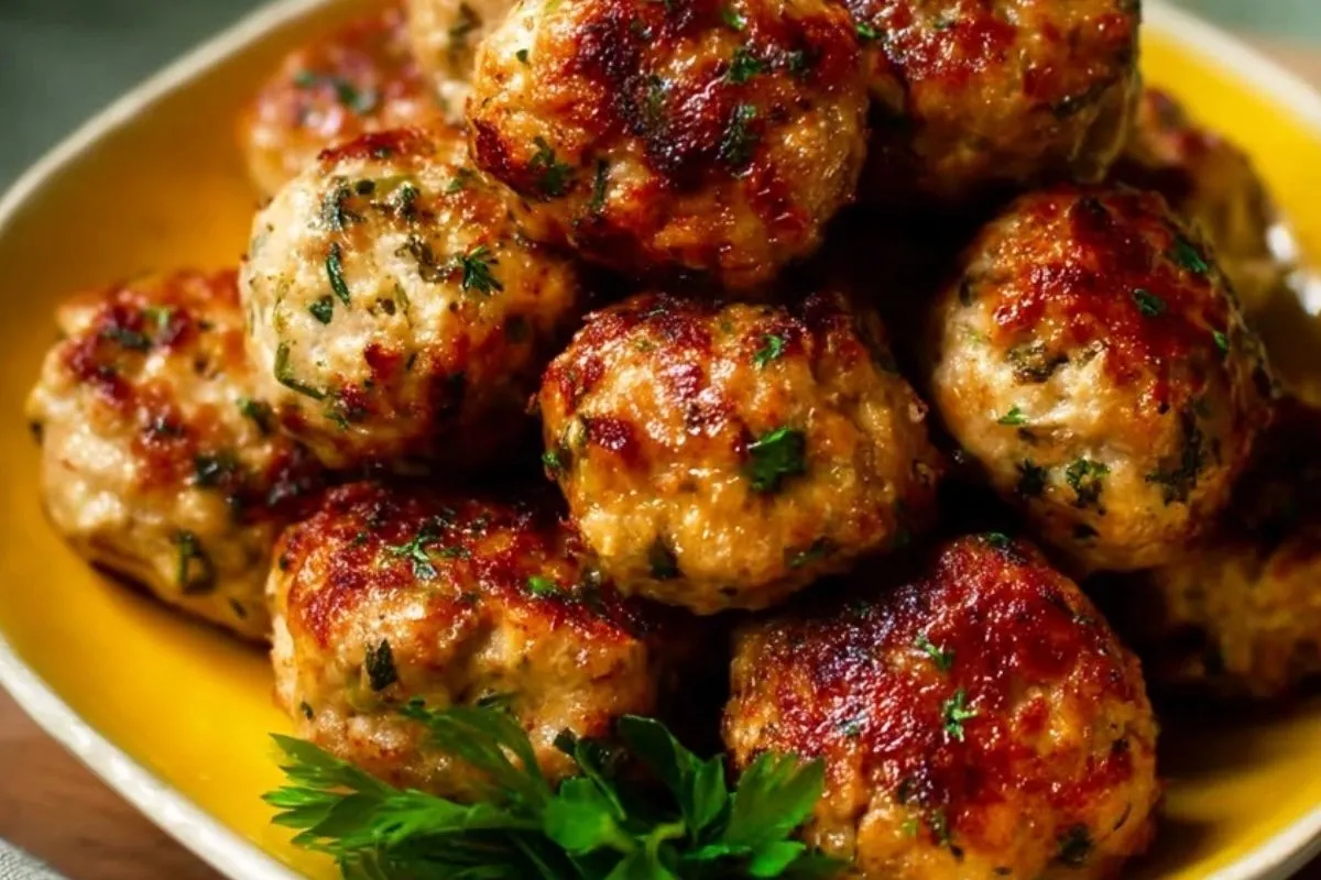 Meatballs de Dinde au Four