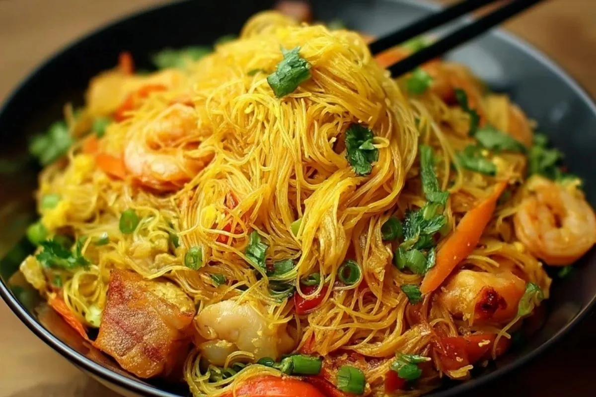 Nouilles Singapouriennes