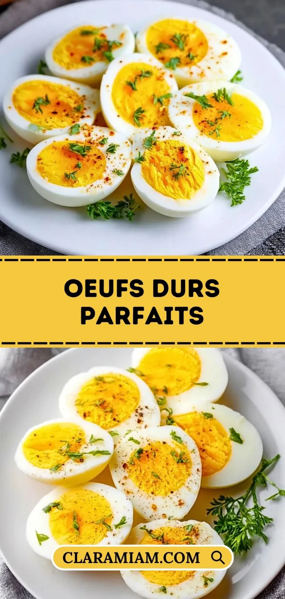 Oeufs Durs Parfaits - Pin 1